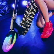 Jetson Galaxy Big-Wheel Light-Up Kick Scooter, Black