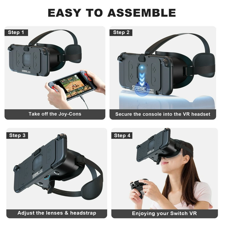 VR Headset for Nintendo Switch 2 Model Virtual Reality VR Glasses