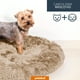 thumbnail image 2 of Cama para Perros Cama para Mascotas Antiestres Redonda Esponjosa Cómoda Afelpada (Medium, LIGHT BROWN), 2 of 8