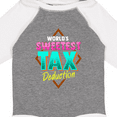 thumbnail image 4 of Inktastic Tax Deduction Funny Baby Clothes Girls Long Sleeve Baby Bodysuit, 4 of 5