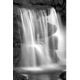 thumbnail image 2 of Taylor, Douglas 11x14 White Modern Wood Framed Museum Art Print Titled - Sunset Waterfall II BW, 2 of 4