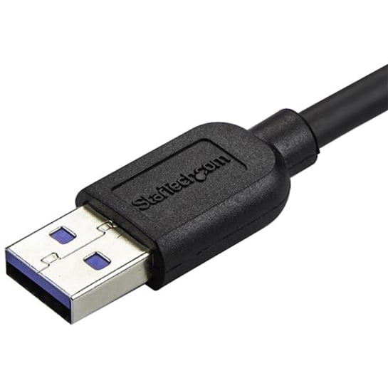 StarTech.com 2m 6 ft Slim Micro USB 3.0 Cable - USB 3.0 A to Right-Angle Micro USB - USB 3.1 Gen 1 (5 Gbps)