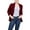 Red, variant on NY Collection Womens Petites Office Business One-Button Blazer