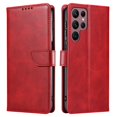 thumbnail image 1 of Compatible with Samsung S25 Edge phone case, S24 FE phone case, and S24 Plus calfskin pattern wallet case., 1 of 5