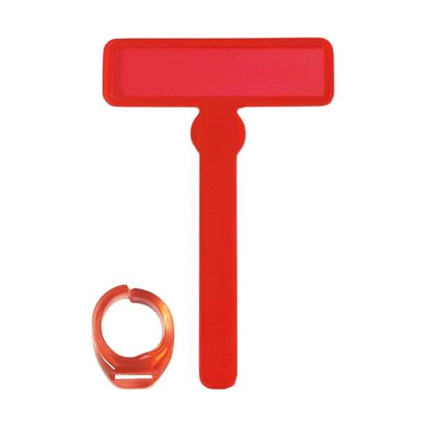 Tira de Lectura Guiada , Accesorios Reutilizables para Libros, Tira de Lectura de Frases, Tira Guiada de Lectura para Suministros para Niño Rojo