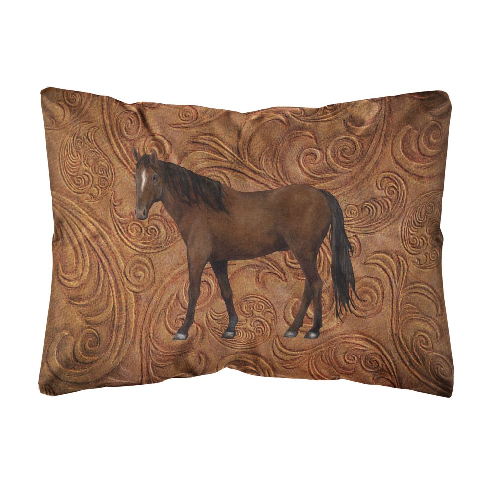 Horse Canvas Fabric Decorative Pillow