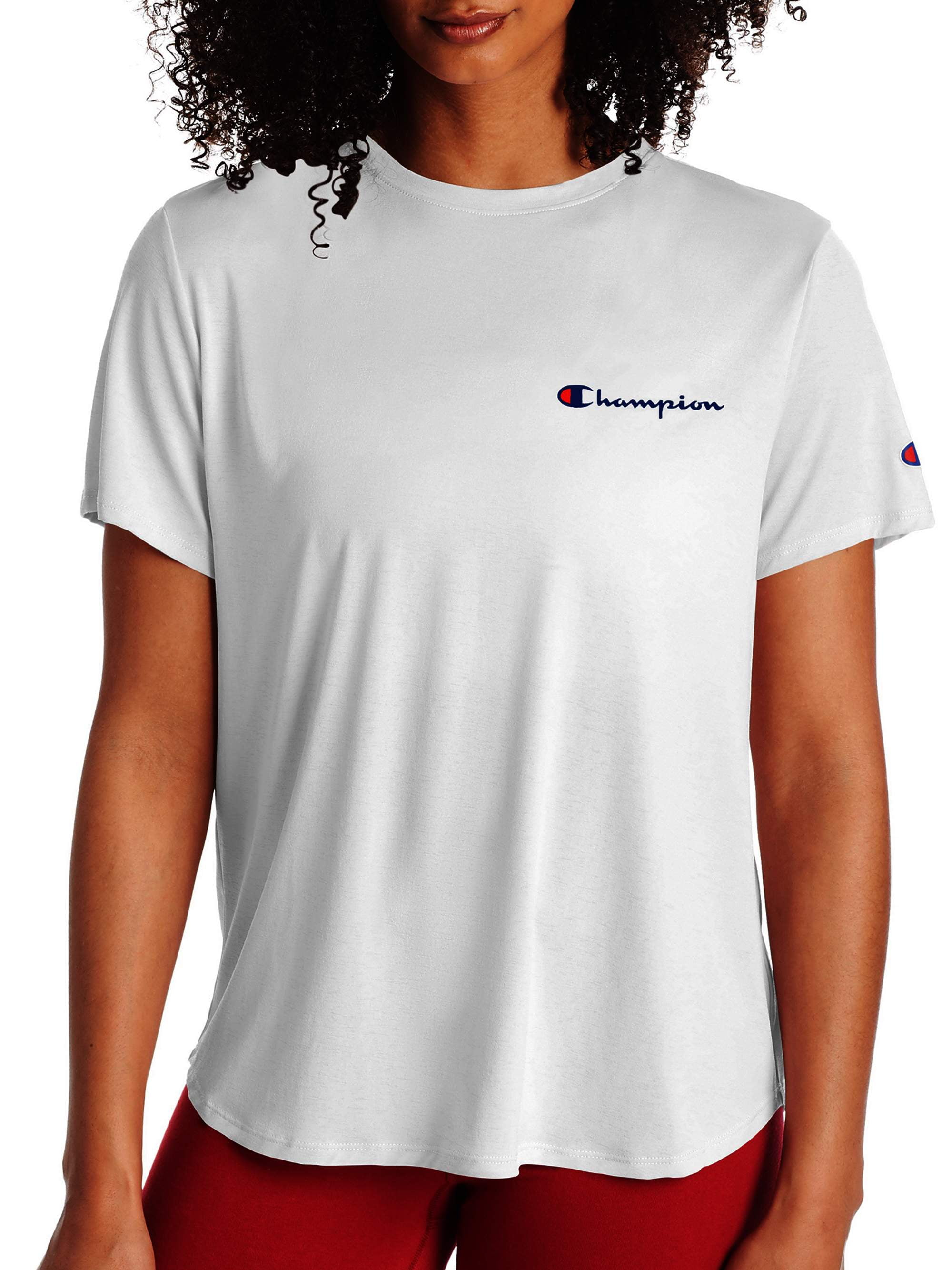 Buy Champion Women s Script Logo Tee Online Burundi Ubuy
