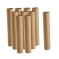thumbnail image 1 of 12 Piezas Tubos de Cartón Rollos Vacíos Papel Higiénico Tubos para Manualidades Papel Fuerte Suministros Artesanía para Niños Actividades Familiares R 50 cm, 1 of 8