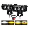thumbnail image 1 of 2pcs Faros Auxiliares Cuatro Modos Para Auto Motocon Estrobo, 1 of 8