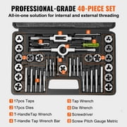 BENTISM, Tap Set Metric and Sae with Storage Case Tool Set, 40 Piece