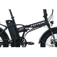 thumbnail image 6 of Ltmate Hammer Electric Bike for Adults, 20” x 4” Fat Tire Folding Ebike, 500W Powerful Motor Electric Folding Bike, 48V 10.4Ah Removable Battery, 7-Speed Gears,Black, 6 of 10