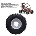 thumbnail image 4 of Neumático Sin Cámara 16x8-7 Con Llanta, Estructura De Capa Robusta Neumático Sin Cámara De 7 Pulgadas Compuesto De Caucho Anticorte Para ATV UTV Quad Off Road Go Kart Carro De, 4 of 7
