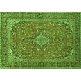 thumbnail image 1 of Ahgly Company Indoor Rectangle Persian Green Traditional Area Rugs, 4' x 6', 1 of 1