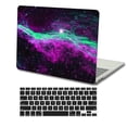 thumbnail image 1 of KSK KAISHEK Hard Shell for Old MacBook Pro 13 inchs with Retina Display No Touch No USB-C / CD-ROM + Black Keyboard Cover Model: A1425 or A1502 Galaxy 13_3, 1 of 5