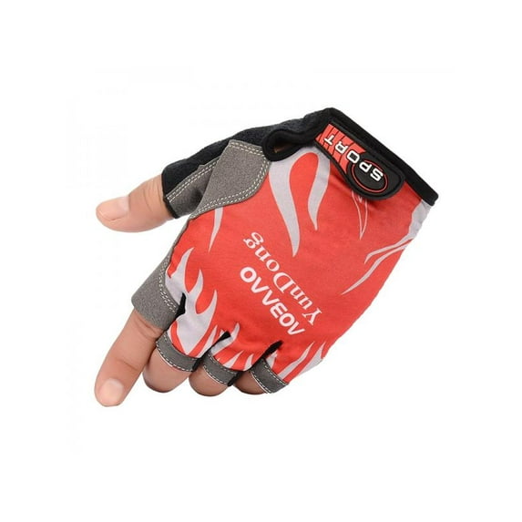 Cycling Gloves Mountain Bike Gloves Padded Shockproof,Anti- Slip,Breathable Gloves Half Finger Bicycle Gloves for Men Women