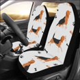 thumbnail image 2 of Juego de 2 fundas para asientos de coche Cute Dog and Bones ABPHQTO, 2 of 3