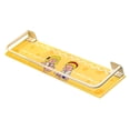 thumbnail image 2 of Estante para almacenamiento de ducha Estante de baño sobre recipiente para el inodoro Ordenador decorativo de almacenamiento de almacenamiento de baño amarillo, 2 of 8