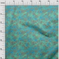 thumbnail image 2 of oneOone Silk Tabby Mint Green Fabric Batik Sewing Material Print Fabric By The Yard 42 Inch Wide, 2 of 4