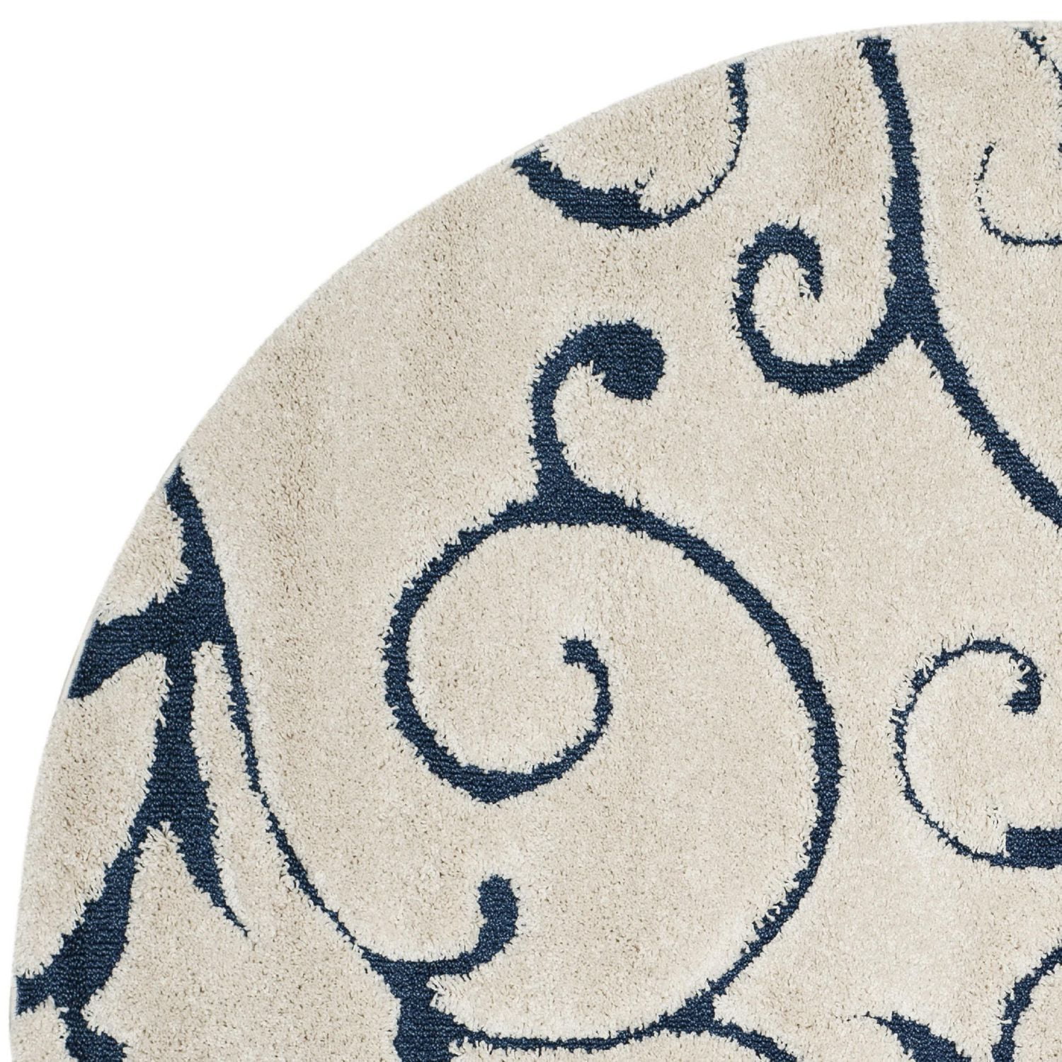 SAFAVIEH Florida Douglas Floral Vines Shag Area Rug