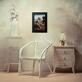 thumbnail image 3 of da Vinci, Leonardo 13x18 Black Modern Framed Museum Art Print Titled - The Virgin and Child with Saint Anne, 3 of 4