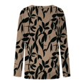 thumbnail image 5 of Bovemsi Womens Sweaters Women's Design Loose Casual Knit Drop Shoulder Long Sleeve Pullover Sweater Fall Sweaters, 5 of 5