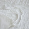 thumbnail image 5 of Madison Park Nicolette California King 4 Piece Cotton Seersucker Duvet Cover Set - White, 5 of 12