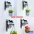 Handmadetneonsign Borzoi Dog Hanging Bracket, Borzoi Dog Hanging Basket