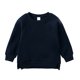 thumbnail image 1 of Sudadera sin capucha para niños y niñas, suéter de cuello redondo, jersey para niños pequeños y medianos, blusa de forro polar de color liso para niñas, 1 of 7