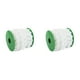 thumbnail image 1 of Inteprter 2 rollos de perlas de imitación de 16MM, hebras de decoración lisas de plástico, joyería de moda resistente y elegante, regalos de Navidad Artesanía Blanco Inteprter HA075526-01, 1 of 6