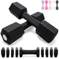 thumbnail image 1 of Set de Mancuernas Ajustables Fragraim 2-6 kg con Revestimiento de Caucho TPU Suave, 1 of 6