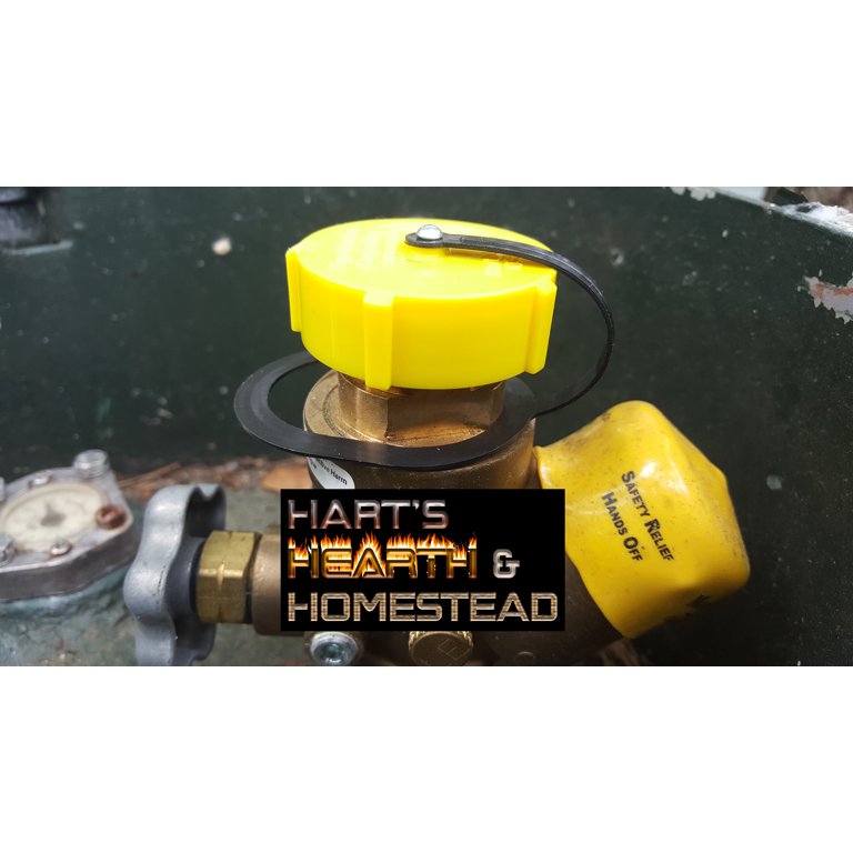 REGO Propane Tank Filler Valve - RE7547B With 1 3/4" NPT Connection For LPG Gas Systems
