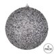 thumbnail image 3 of Bola con cuentas plateadas Ornament Vickerman de 4,75 cm, 6 unidades por bolsa, 3 of 3