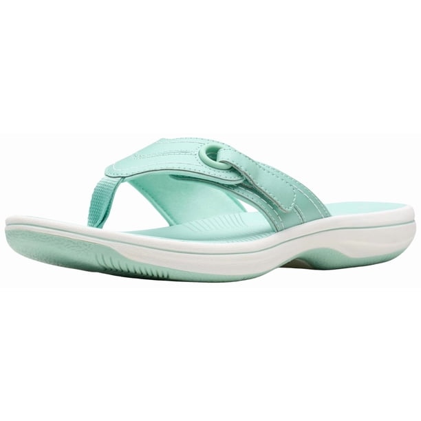Sandalia Clarks Breeze Reyna Mujer Turquesa 8