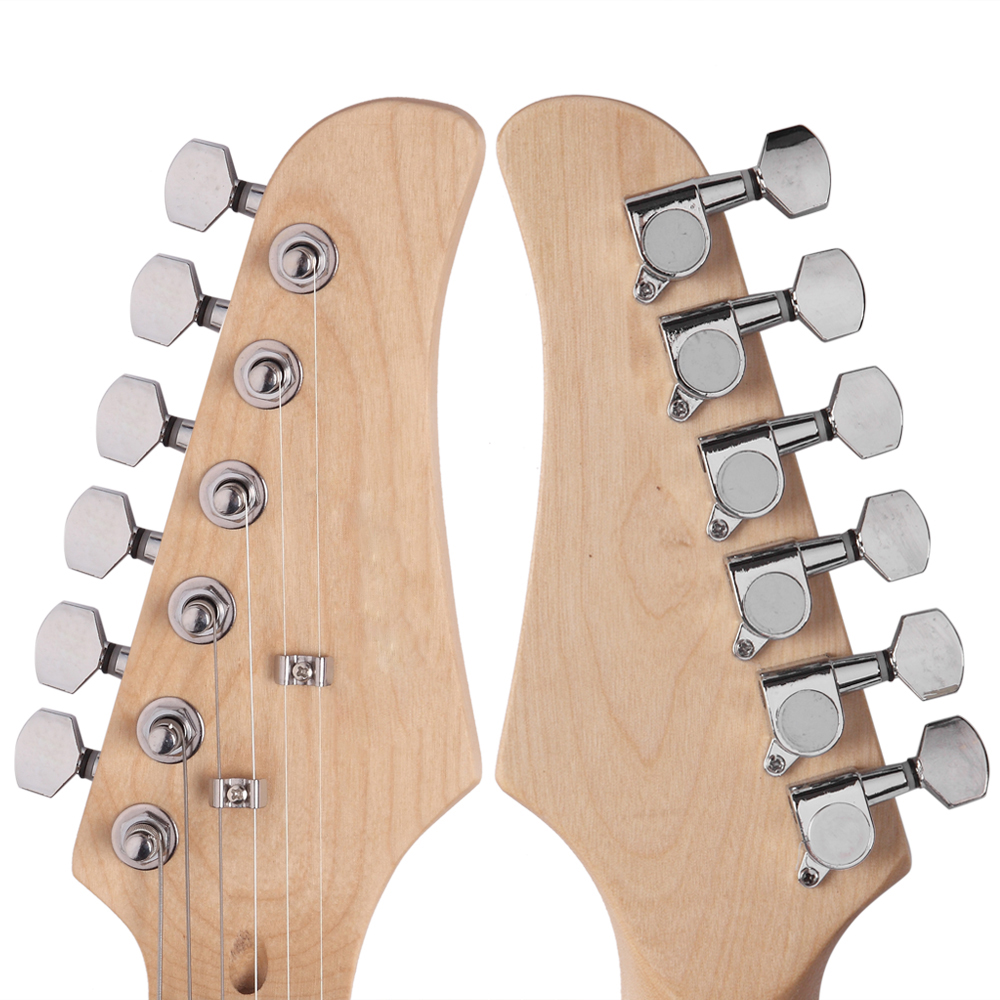 Electric Guitar with Guitar Bag, Strap, Guitar Amplifier, Power Wire, Tool, Plectrum and Tremolo Bar