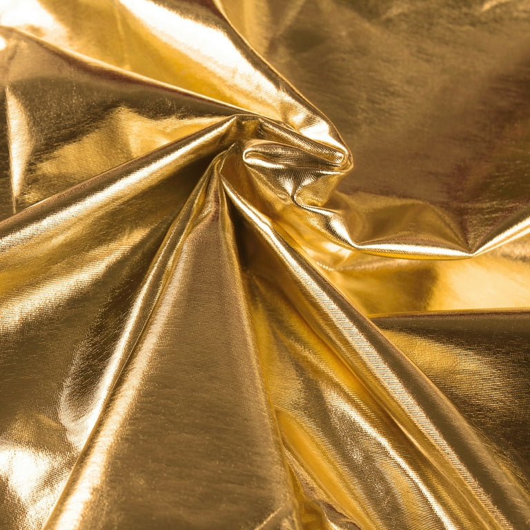Women's Shiny Liquid Metallic Pleated Skirt Skater Skirt Short Wet Look  Dress Golden Small Size Skirt - Walmart.com