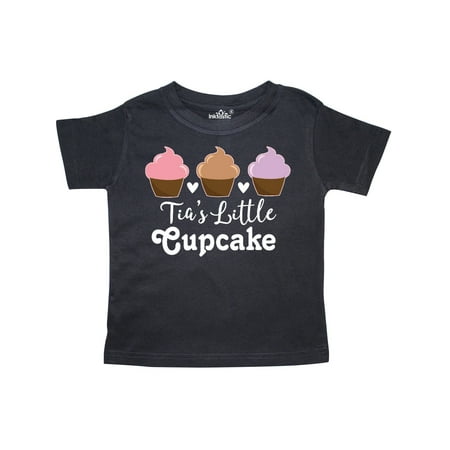 

Inktastic Tia s Little Cupcake Niece Gift Gift Toddler Toddler Girl T-Shirt