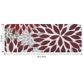 thumbnail image 7 of Red Floral and Petal Pattern Kitchen Rug Mat,Kitchen Runner Rugs Non Skid Washable,Decorative Kitchen Floor Mats for Kitchen,Sink,Laundry,17"x47.2", 7 of 7
