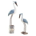 thumbnail image 5 of jojofuny Seagull Shape Realistic Look 2Pcs Ornament Coastal Birds Sculpture Indoor Home Decor, 5 of 8