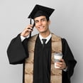 thumbnail image 5 of Fotbe Engraved Coffee On Kraft Paper Printed Class of 2024 Graduation Stole, 5 of 7