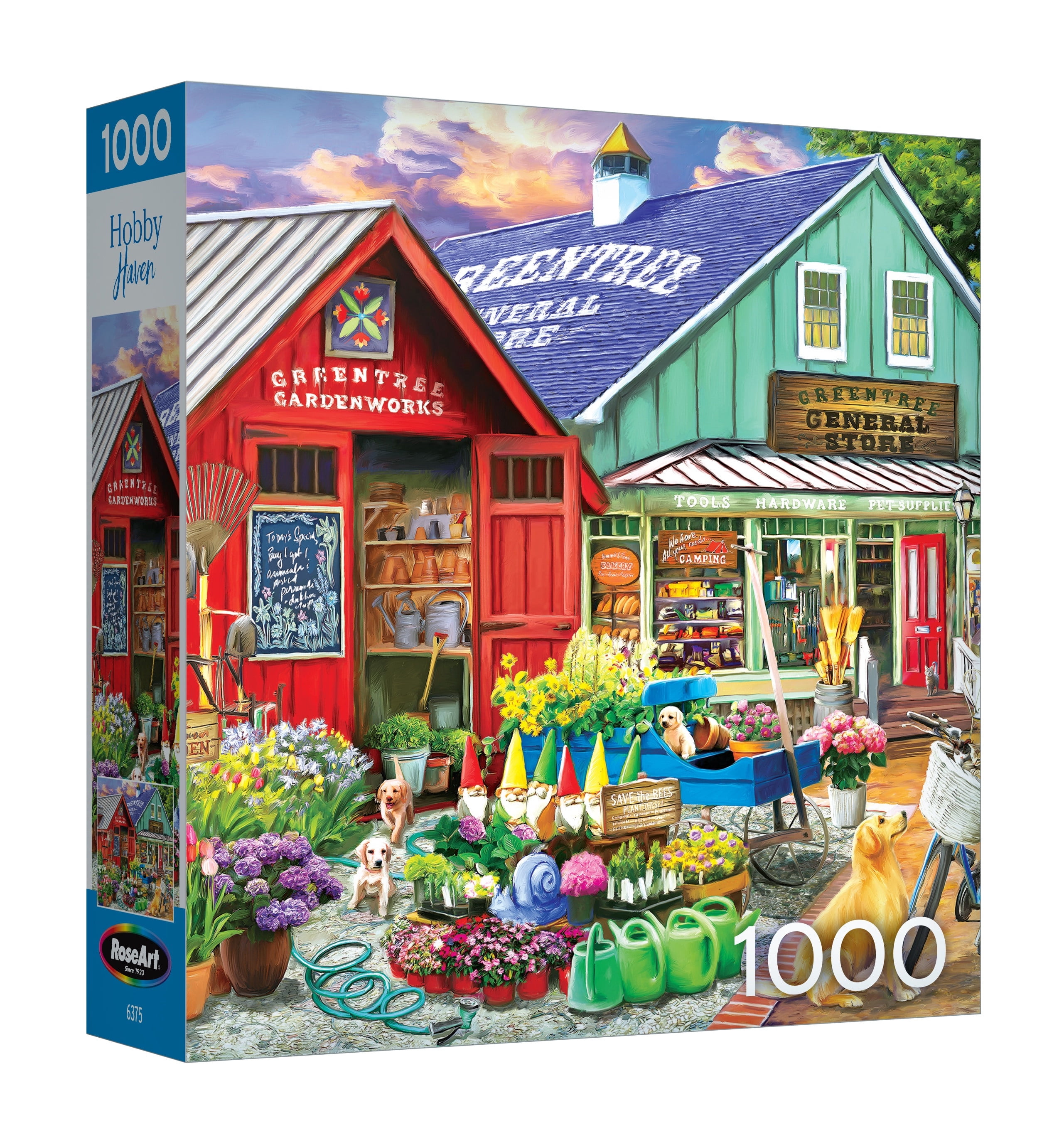 RoseArt Hobby Haven Greentree Garden Center - 1000 Piece Jigsaw Puzzle