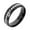 9, variant on Rbaofujie Purity Ring Unisex Stainless Steel Crystal For Men And Women Fashion Couple Aura Ring Black