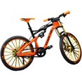 thumbnail image 1 of XINQIHANG 1:10 Alloy Bicycle Model, Free Standing Finger Mountain Bike Toy, Mini Mountain Riding Bike Model Toy, Finger Bicycle Toy Tabletop Ornament, Home Decorative Crafts for Children and Adults, 1 of 7