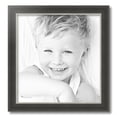 thumbnail image 2 of ArtToFrames 18x19 inch Black Velvet with Silver Wide Picture Frame, Black MDF Poster Frame (4693), 2 of 7