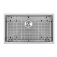 thumbnail image 2 of whitehaus whnpl3018 noah plus 30" single basin kitchen sink for undermount or dr, 2 of 3