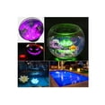 thumbnail image 3 of Luces LED sumergibles de 2 piezas con control remoto, luces multicolores para acuarios, impermeables, a pilas, para jacuzzis, fuentes, cascadas y acuarios de interior., 3 of 5