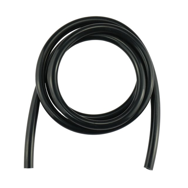 Ucreative Manguera de tubo de vacío de silicona de alta temperatura, ID de 5 pies, 3/16 "(5 mm), presión máxima de 130 PSI, color negro