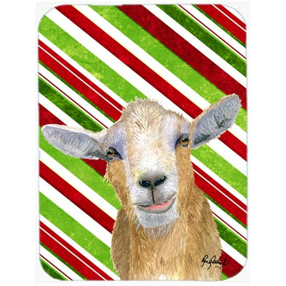 Carolines Treasures  Candy Cane Goat Christmas Mouse Pad