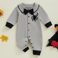 thumbnail image 2 of XXWXYD Children Jumpsuit Spring Autumn Halloween Romper Embroidery Color Toddler Outfit Unisex Comfy Play Jumpsuit, 2 of 8