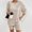 Beige, variant on Hauaitttt Womens 2 Piece Outfits Ribbed Short Sleeve Top and Shorts 2 Piece Loungewear Outfits with Pockets Swim Short Bottoms for Women Swimming Trunks for Women Womens Swimming Suits Swimming Suit