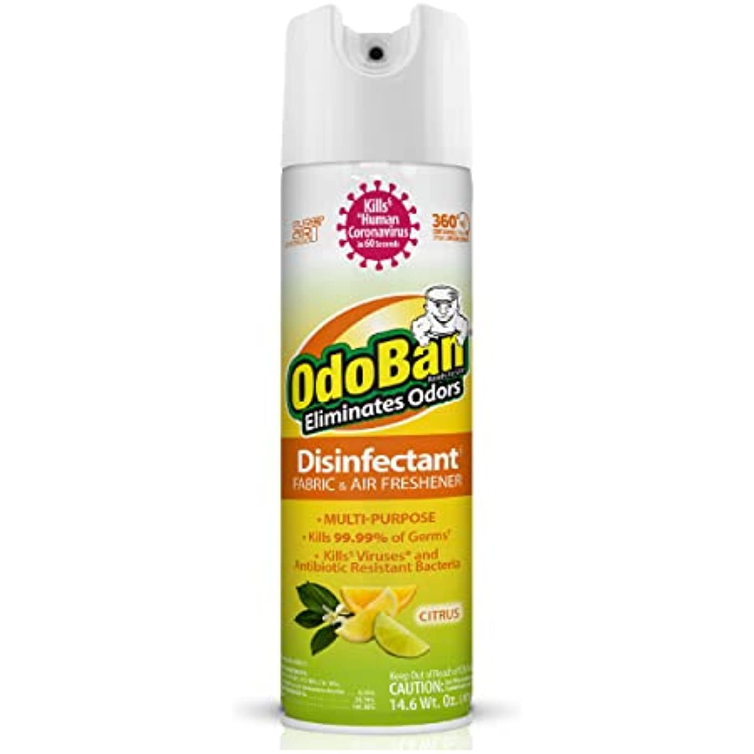 Odoban ReadyToUse 360Degree Continuous Spray Disinfectant